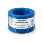 سلك مفرد نحاس مجدول عزل PVC مساحة 16mm2، 450/750 فولت، أزرق | مجموعة كابلات الرياض