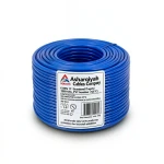 لفة سلك مفرد 6 AWG نحاس مجدول معزول PVC (+105°C) أزرق، 1000 فولت، طول 500 قدم | شركة كابلات الشرقية للصناعة