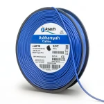 سلك كهرباء مفرد 4 AWG نحاس مجدول 1000 فولت، معزول PVC +105°C أزرق، طول 500 قدم | شركة كابلات الشرقية للصناعة