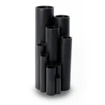 High Density Polyethylene Pipe Nominal Pressure 6 Bar PE 80, 180 mm OD, 8.2 mm Thickness, Black