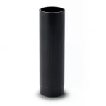 HDPE Plastic Pipe Pressure 6.3 Bar PE 100, 400 mm OD, 15.3 mm Thickness, Black