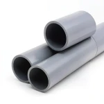 UPVC Pipe Aqtar Najd Class 2 Outside Diameter 400 mm Thickness 7.9 mm Gray