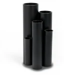 انابيب بلاستيك HDPE ضغط 16 بار PE 80 مقاس 32 ملم سمك 3.6 ملم لون اسود
