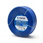 2/0 AWG 1C Stranded Copper Wire 1000V PVC Insulation +105°C Blue 500ft | Asharqiyah Cables Company for Industry