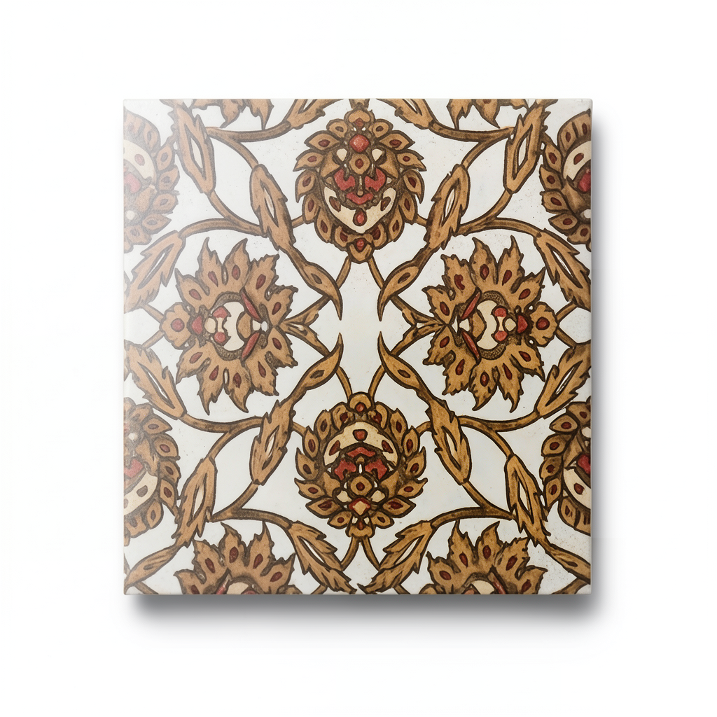 Ceramic Wall Tiles 20x20 cm Insert Hadika Warm, Energy