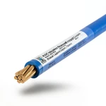 سلك مفرد نحاس مجدول عزل PVC مساحة 16mm2، 450/750 فولت، أزرق | مجموعة كابلات الرياض