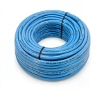 سلك نحاس مصمت احادى النواة معزول PVC 70º مقاس 1 مم² 300/500 فولت طول 300 قدم أزرق | شركة الفنار