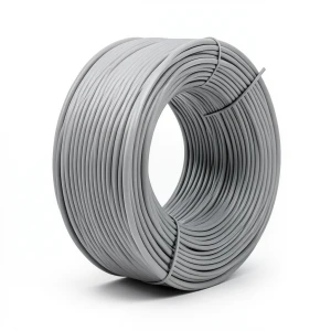 Flexible Copper Electrical Wire 50mm² 450/750V PVC Insulated Gray 100 Yards