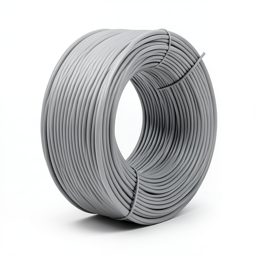 Flexible Copper Electrical Wire 50mm² 450/750V PVC Insulated Gray 100 Yards