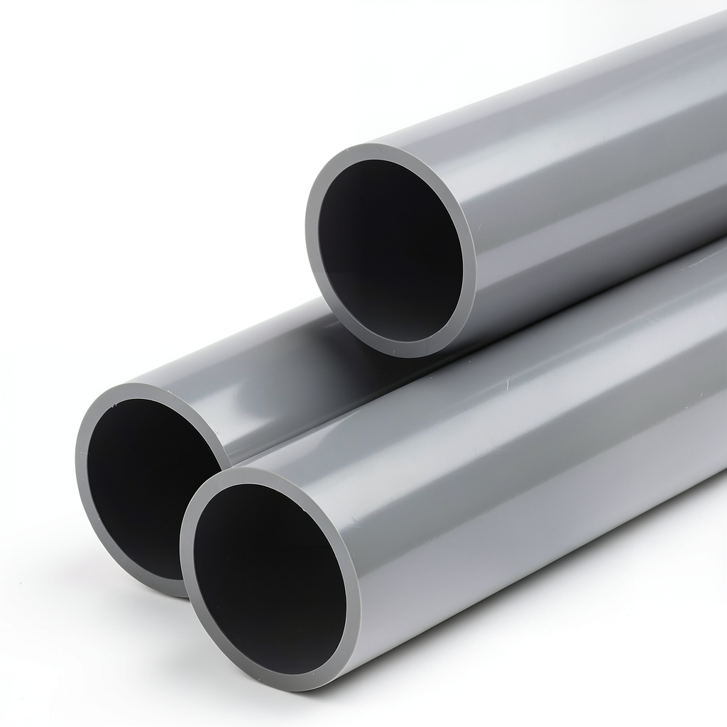 UPVC Pipe Aqtar Najd Class 2 Outside Diameter 315 mm Thickness 6.2 mm Gray