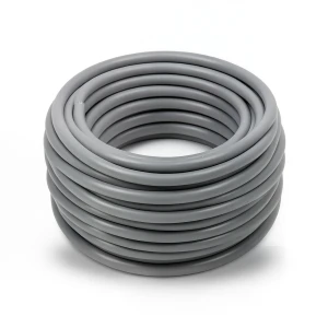 Flexible Copper Electrical Wire 120mm2, 450/750V, 300ft Coil, PVC Insulation, Gray