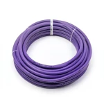 سلك نحاس مصمت مقاوم للحراره احادى النواة معزول PVC 90º مقاس 1 مم² 300/500 فولت 300 قدم بنفسجي | شركة الفنار
