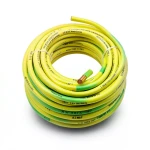 سلك نحاس مصمت احادى النواة معزول PVC 70º مقاس 1 مم² 300/500 فولت طول 300 قدم اصفر مع الاخضر | شركة الفنار