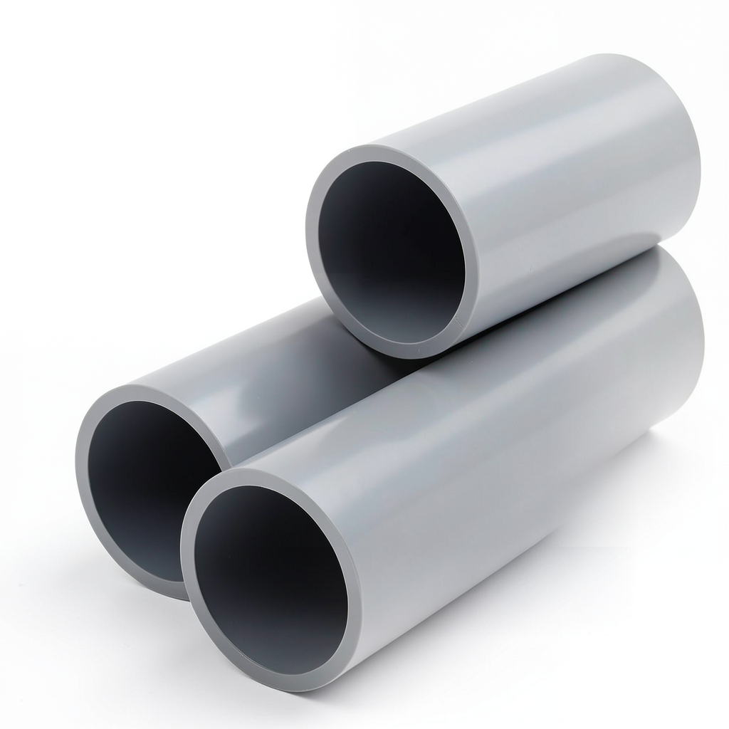 UPVC Pipe Aqtar Najd Class 3 Outside Diameter 75 mm Thickness 2.2 mm Gray