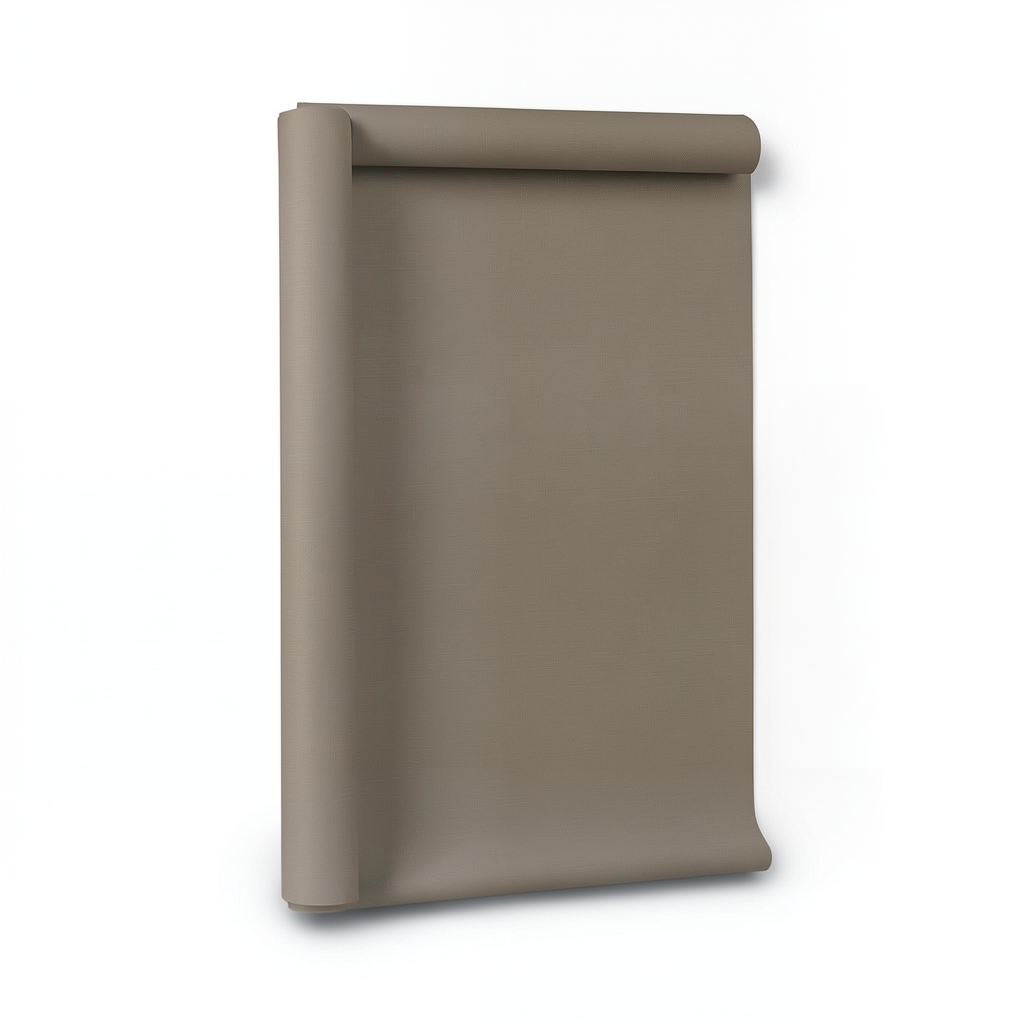 Plain Wallpaper Dark Beige 10m x 0.73m, Model 45141