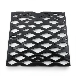 Hot Rolled Black Steel Expanded Metal Mesh Mazyoon 2.3 mm Thickness 4 m Length 2.44 m Width