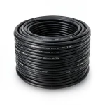 سلك نحاس مصمت احادى النواة PVC عزل 70º مقاس 1.5 مم² 450/750 فولت طول 300 قدم لون اسود | شركة الفنار