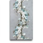 Dutch Floral Wallpaper 10m x 0.53m Gray, Model 17790