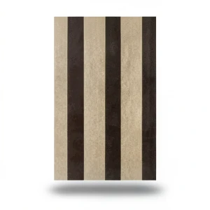 Striped Wall Covering Brown with Beige, 10m Length x 1.06m Width