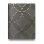 Geometric Wallpaper Dark Beige 10m x 0.73m, Model 45148