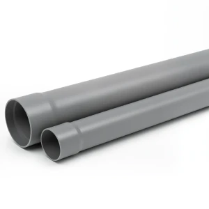 مواسير بلاستيك UPVC مقاس 3 إنش ضغط 160 psi سمك 3.94 ملم لون رمادي
