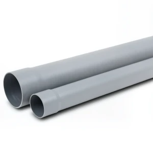 UPVC Pipe PN 200 psi Size 8 inch Thickness 11.66 mm Grey Color