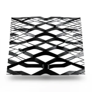 Hot Rolled Black Steel Expanded Metal Mesh Thickness 1.8 mm Width 2.44 m Length 5 m