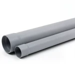 أنابيب UPVC ضغط 250 psi مقاس 2 1/2 إنش سماكة 4.80 مم لون رمادي