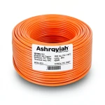 سلك كهرباء مفرد 18 AWG نحاس مجدول معزول PVC +105°C برتقالي، 1000 فولت، 2500 قدم | شركة كابلات الشرقية للصناعة