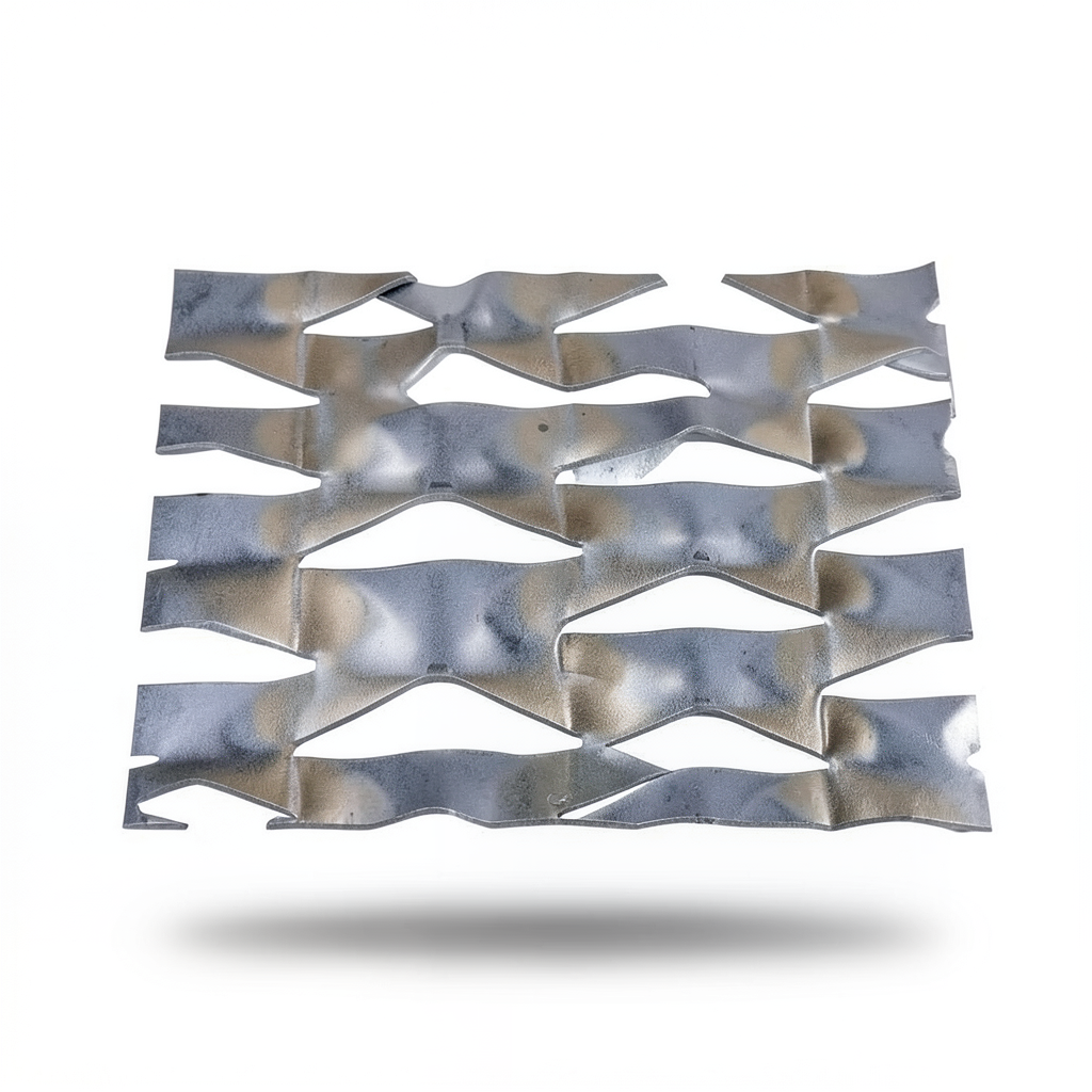 Hot Rolled Expanded Metal Wiremesh Memari Shape 2.7 mm Thickness 2.44×5 m