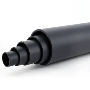 أنابيب HDPE ضغط اسمي 3.2 بار PE 100 قطر خارجي 355 مم SDR 41 لون أسود