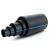 HDPE Polyethylene Pipe Nominal Pressure 19.2 Bar PE100 OD 400 mm SDR 7.4 Black with Blue Stripes - Image 1