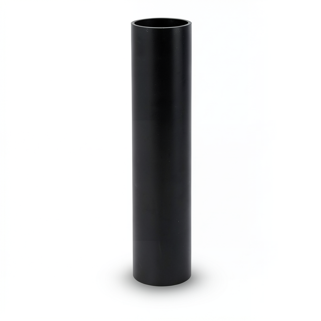 HDPE Plastic Pipe Pressure 16 Bar PE 80 Size 16 mm Thickness 1.8 mm Black