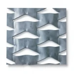 شبك بقلاوة حديد مدرفل على الساخن تصميم معماري سماكة 2.8 مم مقاس 2.44×1 متر