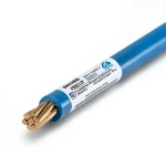 PVC Insulation Stranded Copper Single Electrical Wire 240mm, 450/750V, Blue | Riyadh Cables Group