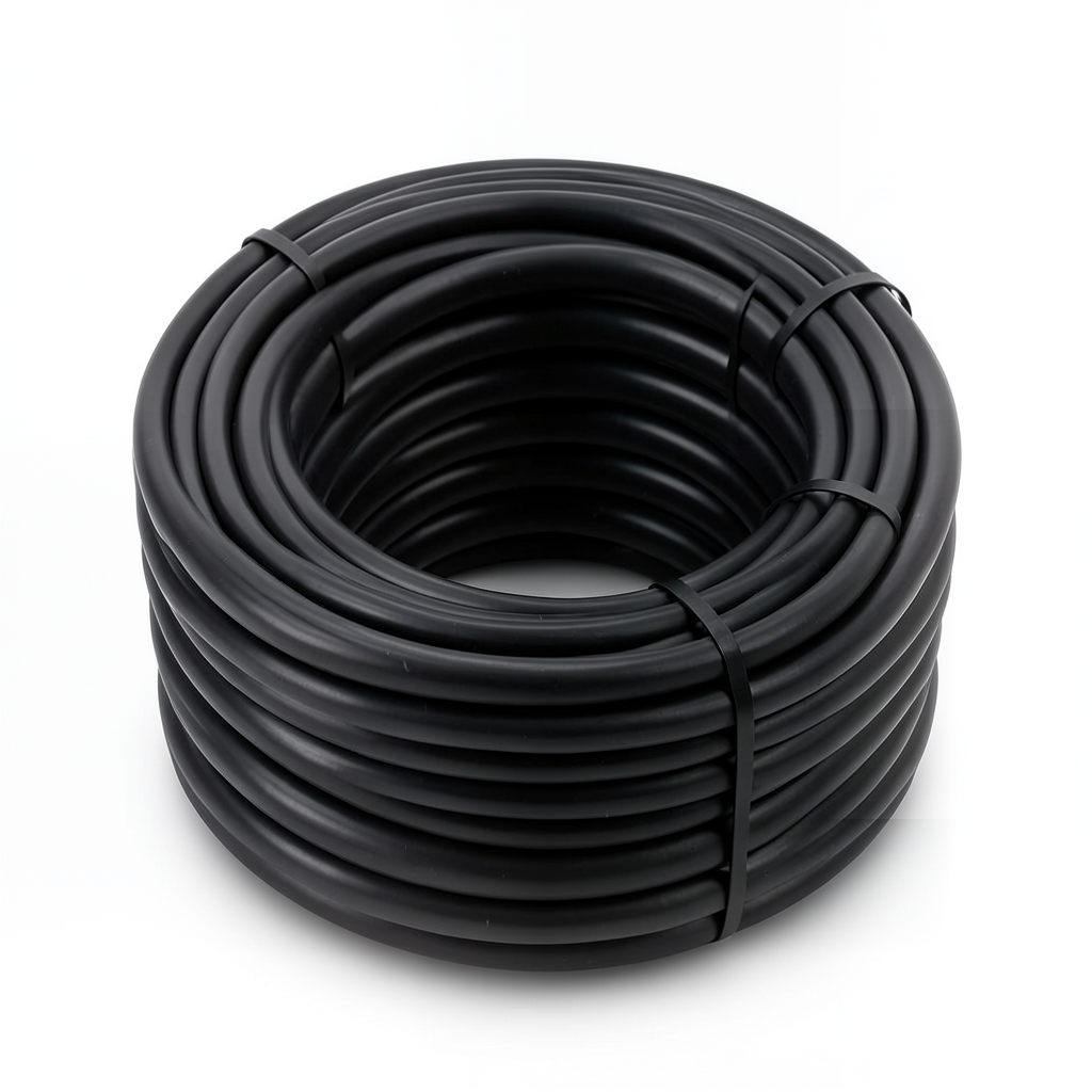 انابيب بلاستيك HDPE ضغط 6.3 بار PE 100 مقاس 355 مم سمك 13.6 مم لون اسود