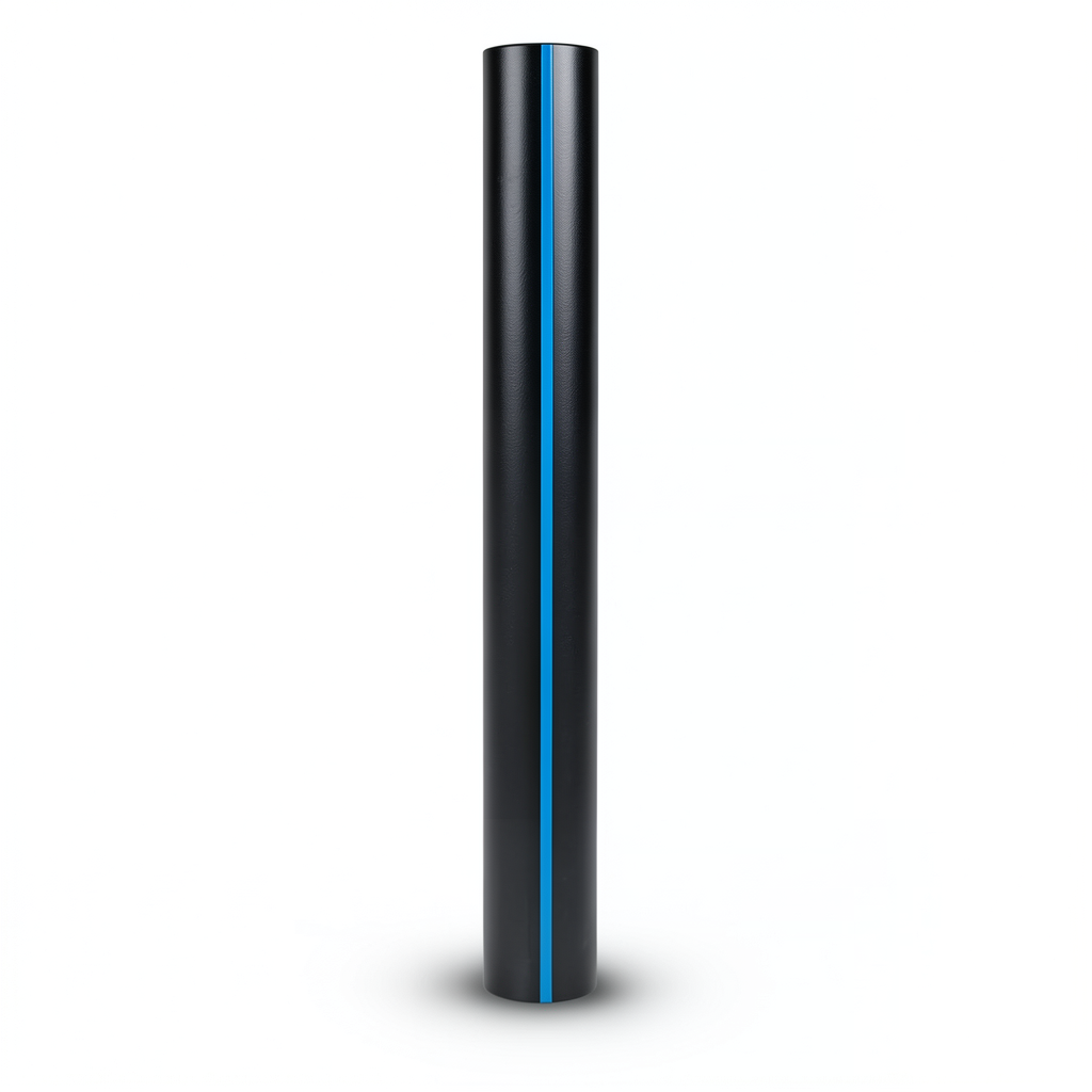 HDPE Pipe Pressure 16 Bar PE 80 Size 20 mm Thickness 2.3 mm Black