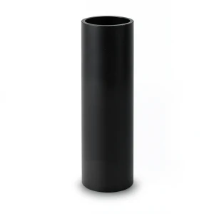 HDPE Plastic Pipe Pressure 6.3 Bar PE 100, 400 mm OD, 15.3 mm Thickness, Black