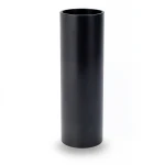 انابيب HDPE ضغط 6 بار PE 80 قطر خارجي 200 mm سماكة 9.1 mm لون اسود