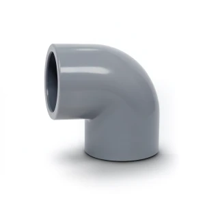 UPVC Elbow 90° Size 225 mm Gray Color