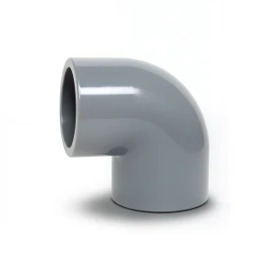 UPVC Elbow 90° Size 25 mm Pressure 16 bar Gray