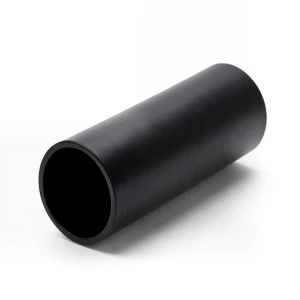 أنابيب بلاستيك HDPE ضغط 6.3 بار PE 100 مقاس 450 مم سمك 17.2 مم لون أسود