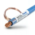 PVC Insulation Stranded Copper Single Electrical Wire 35mm2, 450/750V, Blue | Riyadh Cables Group