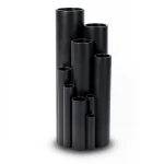 مواسير بلاستيك HDPE ضغط 16 بار PE 80 مقاس 50 ملم سمك 5.6 ملم لون اسود