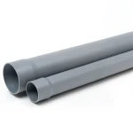 مواسير بلاستيك UPVC مقاس 3 إنش ضغط 160 psi سمك 3.94 ملم لون رمادي