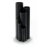 مواسير بلاستيك HDPE ضغط 16 بار PE 80 مقاس 63 ملم سمك 7.1 ملم لون اسود