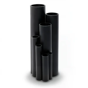 مواسير بلاستيك HDPE ضغط 16 بار PE 80 مقاس 63 ملم سمك 7.1 ملم لون اسود