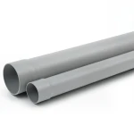 مواسير بلاستيك UPVC ضغط 200 psi مقاس 1 إنش سمك 2.11 ملم لون رمادي