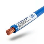 سلك مفرد نحاس مجدول عزل PVC، مساحة مقطع 185mm2، 450/750 فولت، لون أزرق | مجموعة كابلات الرياض