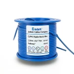 CU/PVC Flexible Electric Wire 2.5mm2 450/750V Blue | Jeddah Cables Company